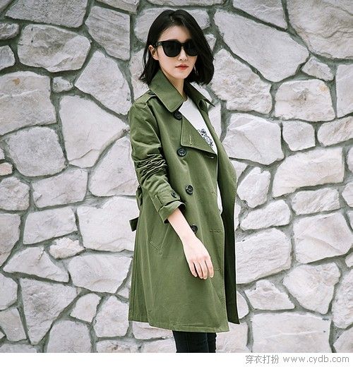 酷女孩之選，軍綠還能再帥幾百年
