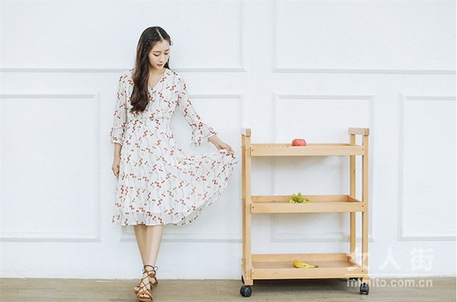 仙女獨愛雪紡裙,靈動十足少女范兒