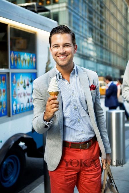 8月男裝:夏日里最清涼的型男街拍